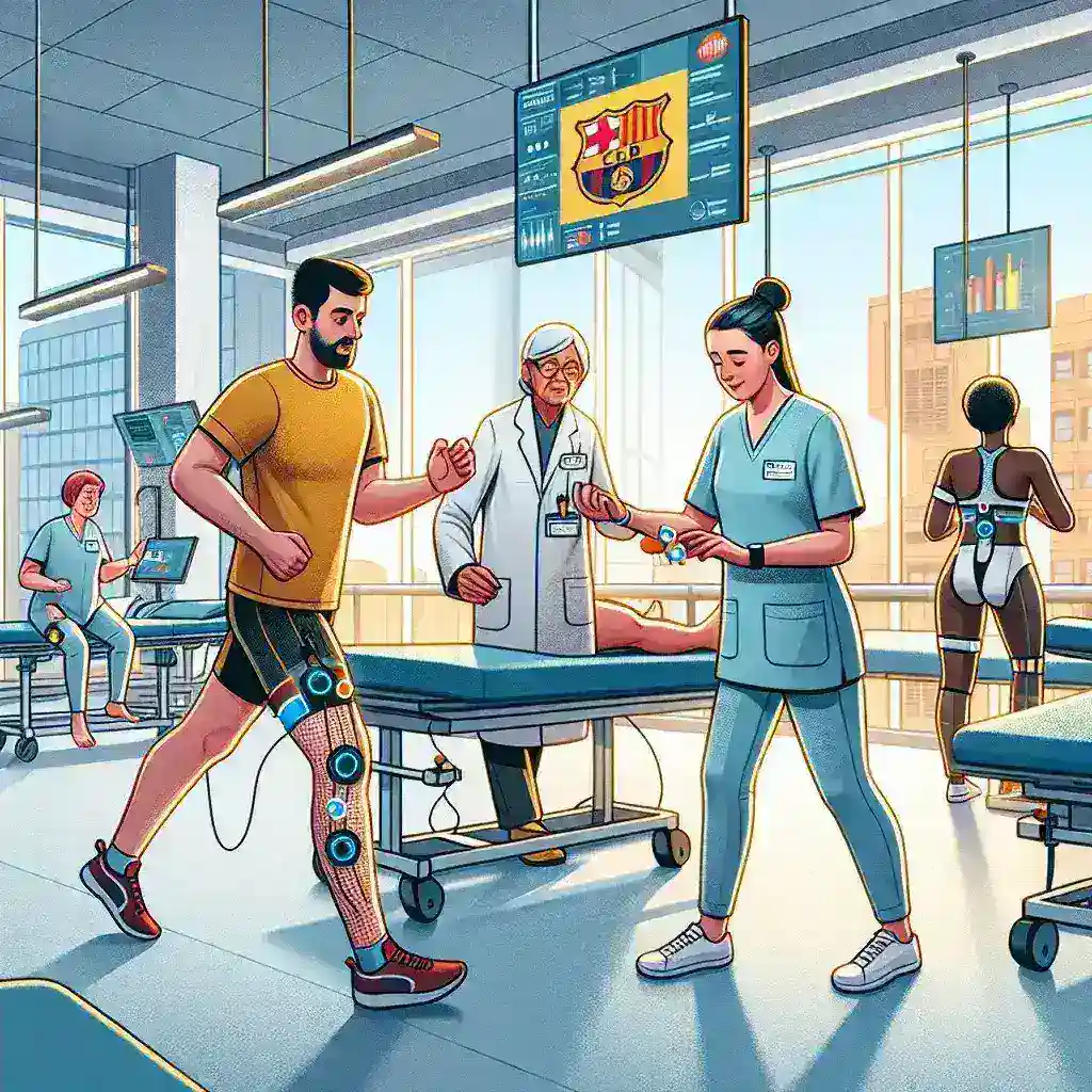 Hospitales catalanes prueban sensores inteligentes en rehabilitación física